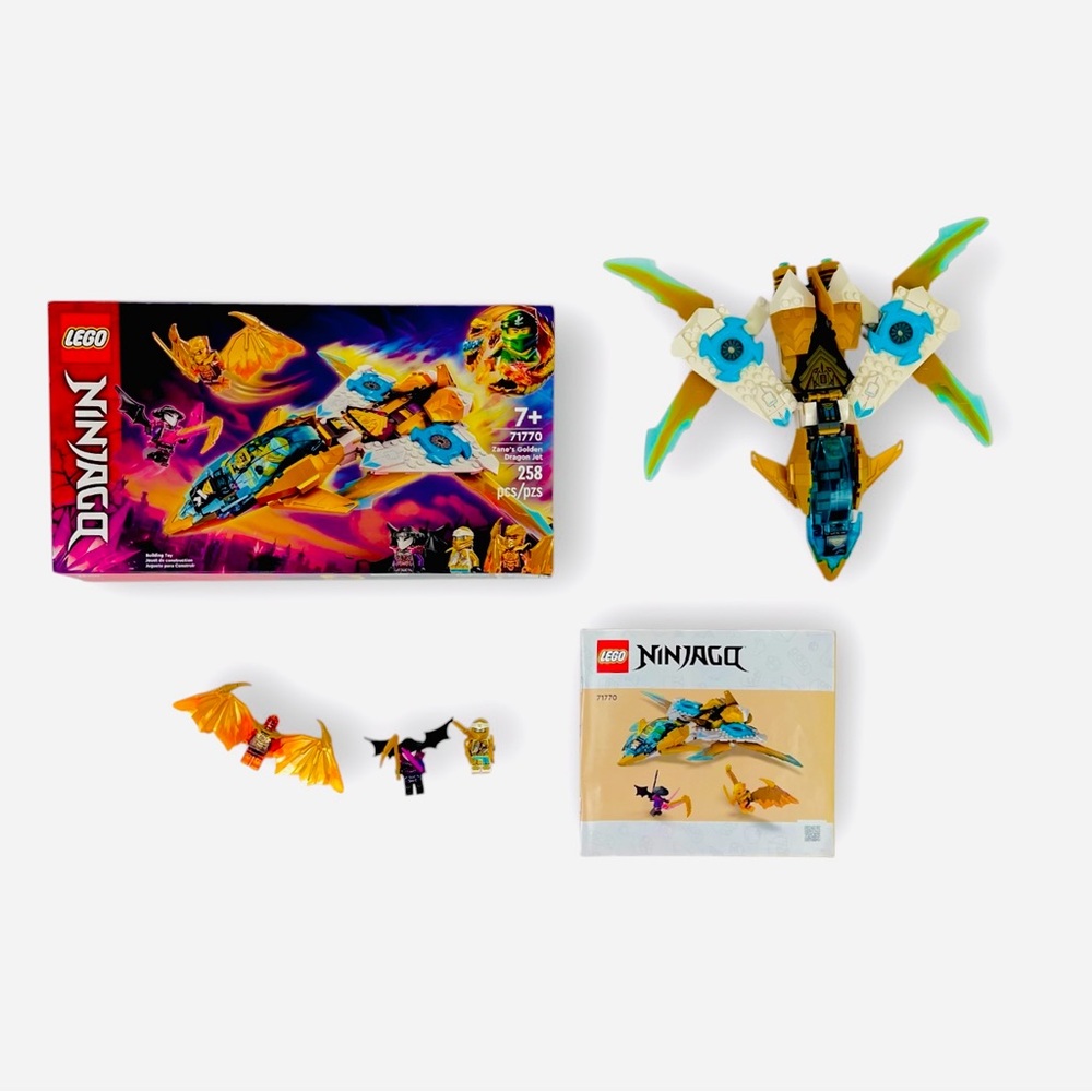 LEGO Ninjago Blue and Gold Dragon Set